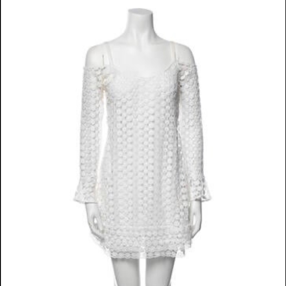 White cover up dresss